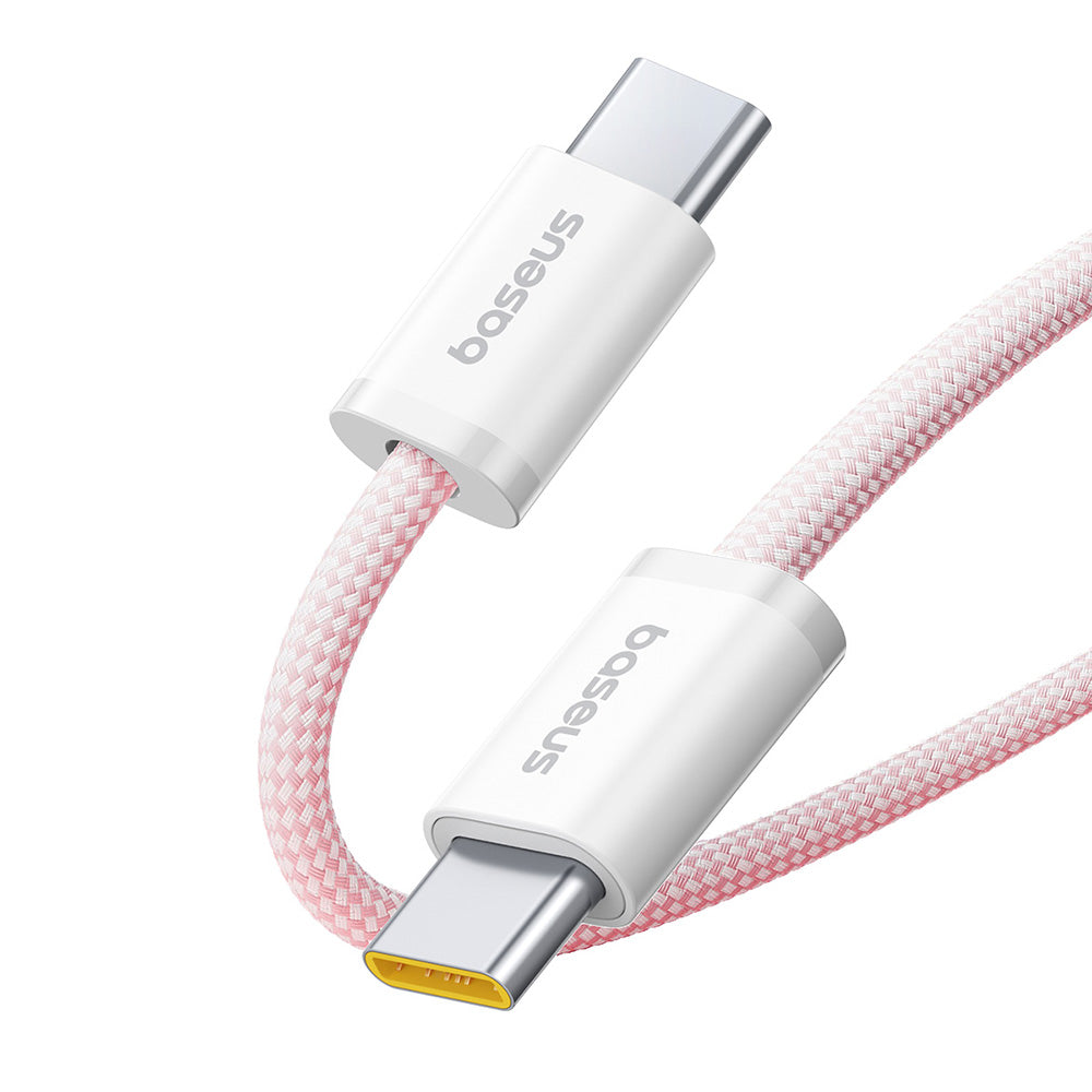 Cable de Datos y Carga USB-C - USB-C Baseus Dynamic 4 Series, 100W, 1m, Rosa P10381400411-00