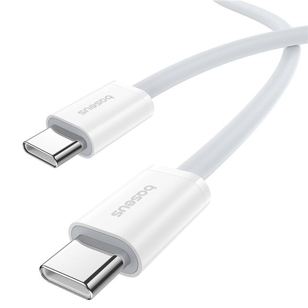 Cable de Datos y Carga USB-C - USB-C Baseus Superior Series 2, 30W, 2m, Blanco P10365200211-01
