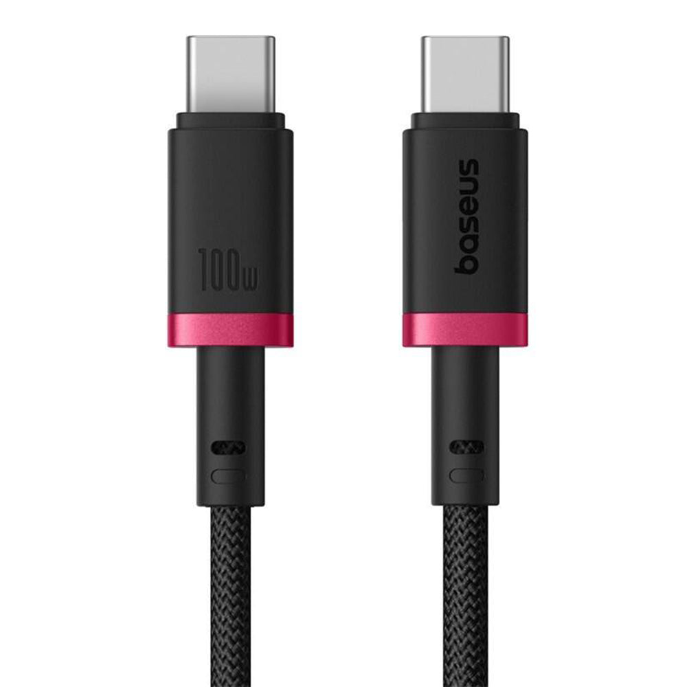 USB-C Data and Charging Cable - USB-C Baseus Dura Series, 100W, 2m, Red P10377803U01-02