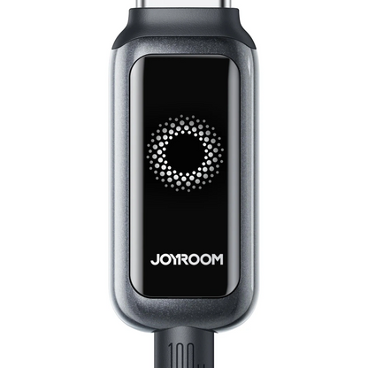 Cable de Datos y Carga USB-A - USB-C Joyroom S-A55 StarFlight Display, 66W, 1.2m, Negro