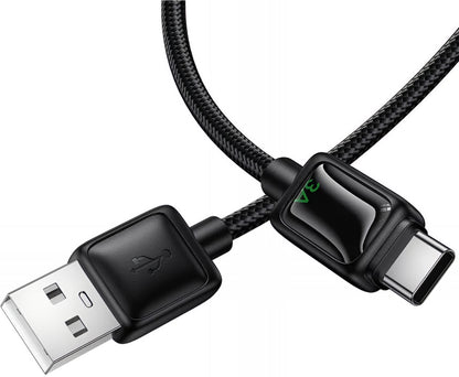 Cable de Datos y Carga USB-A - USB-C HOCO U146, 36W, 1.2m, Negro