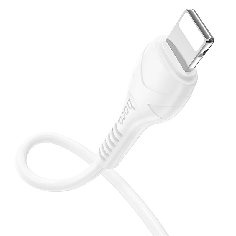 Cable de Datos y Carga USB-C - Lightning HOCO X37, 27W, 1m, Blanco