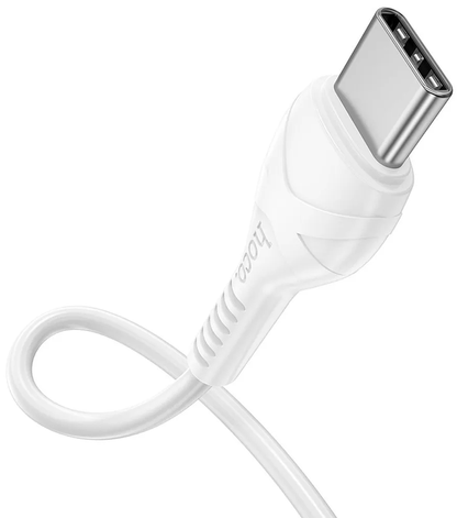 Cable de Datos y Carga USB-C - USB-C HOCO X37, 60W, 1m, Blanco