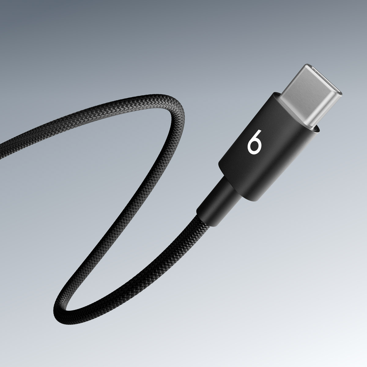 Cable de Datos y Carga USB-C - USB-C Beats, 1.5m, Negro MDGA4ZM/A