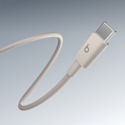 Cable de Datos y Carga USB-C - USB-C Beats, 1.5m, Beige MDGD4ZM/A