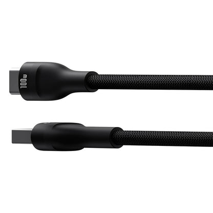 Cable de Datos y Carga USB-A - USB-C Baseus Flash Series II, 100W, 2m, Negro P10311804111-01
