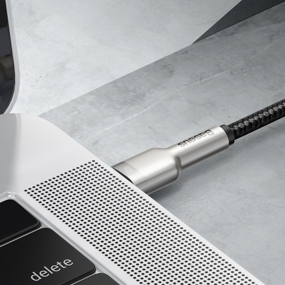 Cable de Datos y Carga USB-C - USB-C Baseus Cafule, 100W, 2m, Negro CATJK-D01