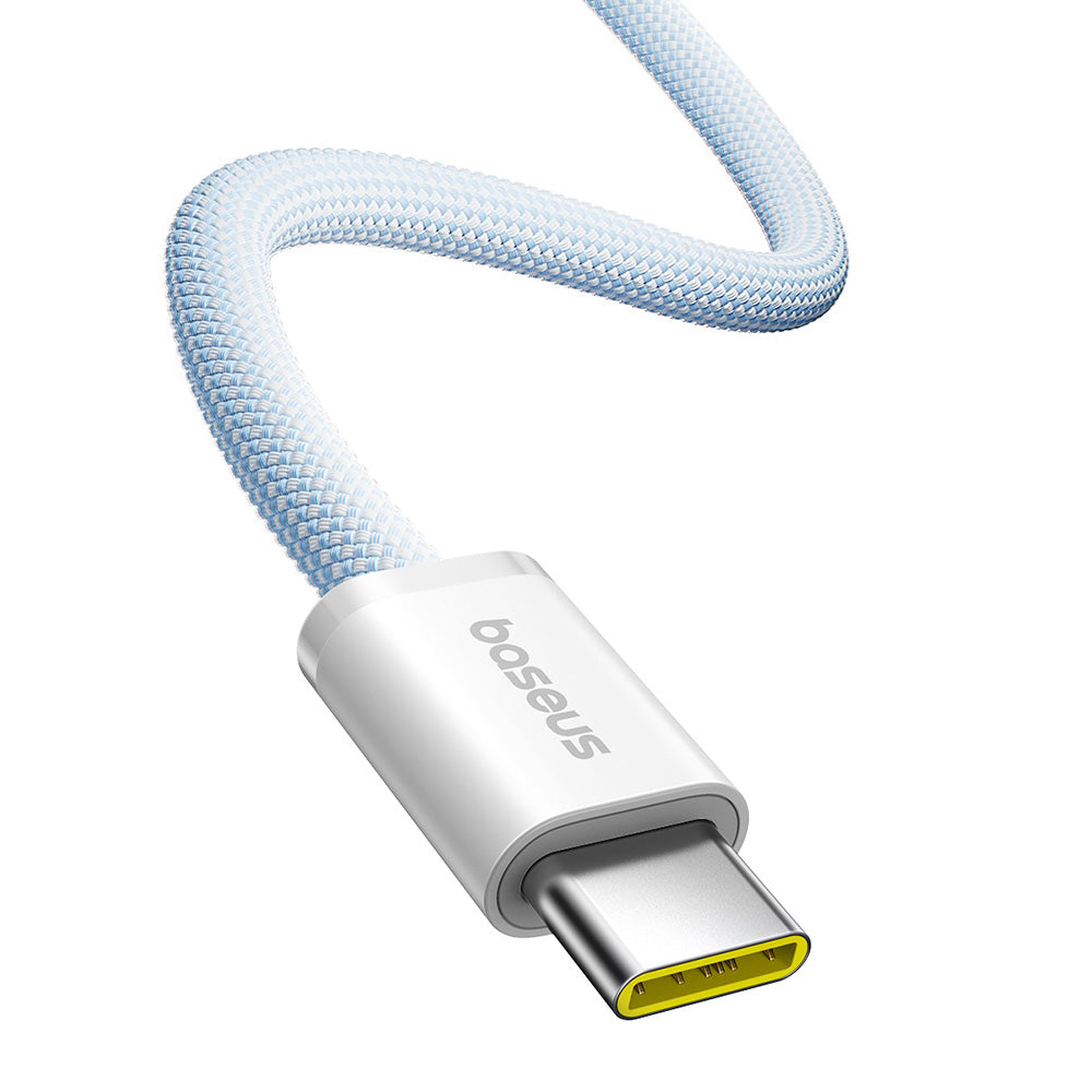 Cable de Datos y Carga USB-C - USB-C Baseus Dynamic 4 Series, 100W, 1m, Azul P10381400311-00