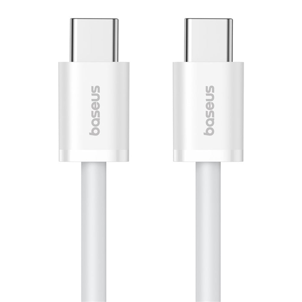Cable de Datos y Carga USB-C - USB-C Baseus Superior Series 2, 30W, 2m, Blanco P10365200211-01