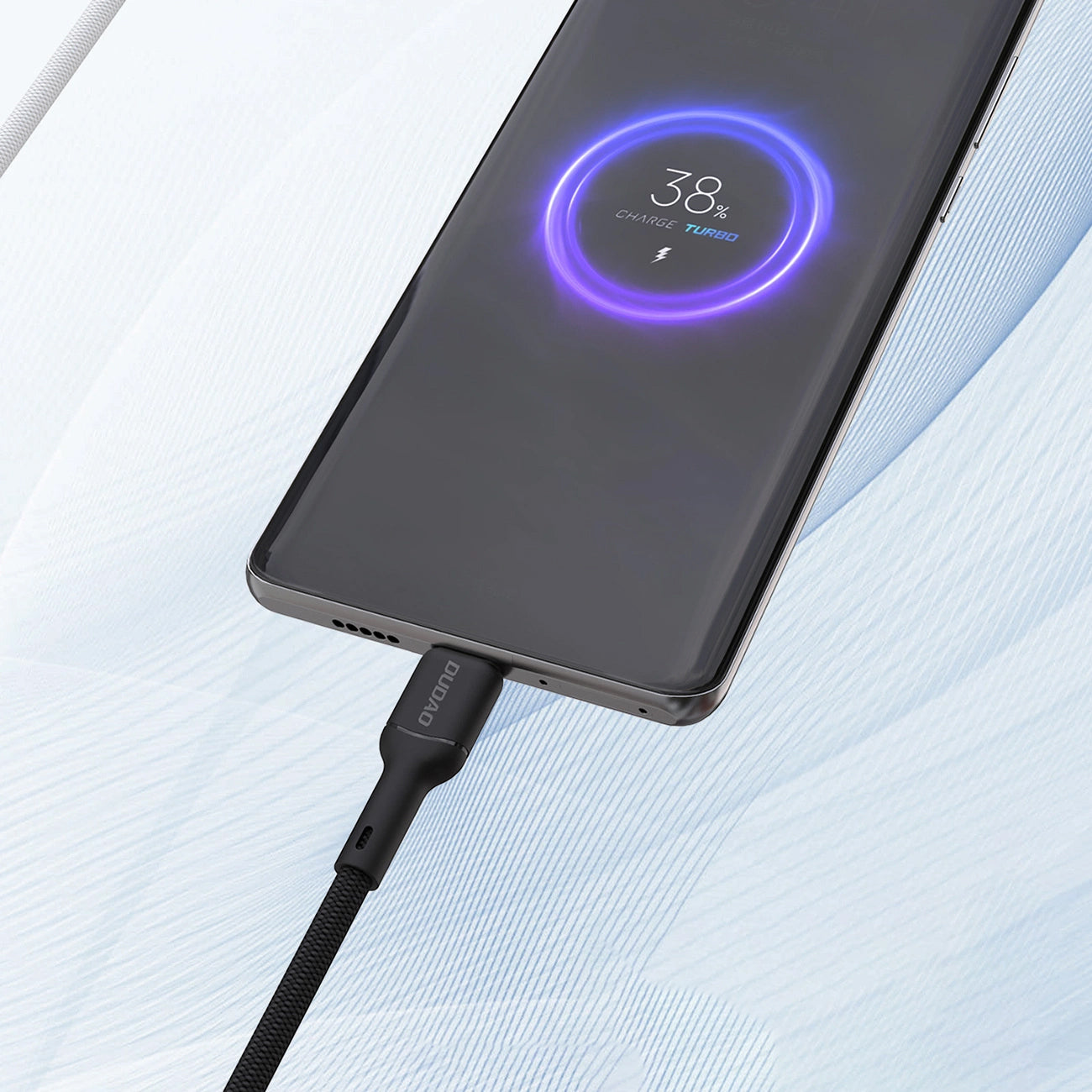 Cable de Datos y Carga USB-A - USB-C Dudao L9T, 100W, 1m, Negro