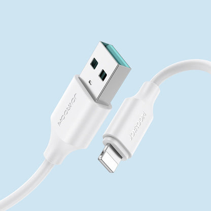 Cable de Datos y Carga USB-A - Lightning Joyroom S-A9, 18W, 1m, Blanco
