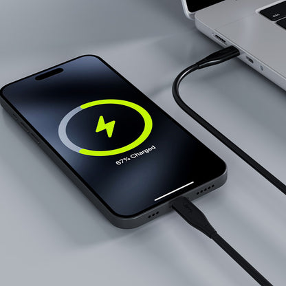 Cable de Datos y Carga USB-C - USB-C Allity. AUC-02, 100W, 2m, Negro