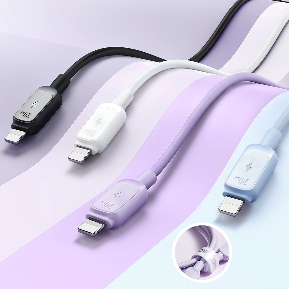 Cable de Datos y Carga USB-C - Lightning Joyroom S-A14, 30W, 1.2m, Blanco