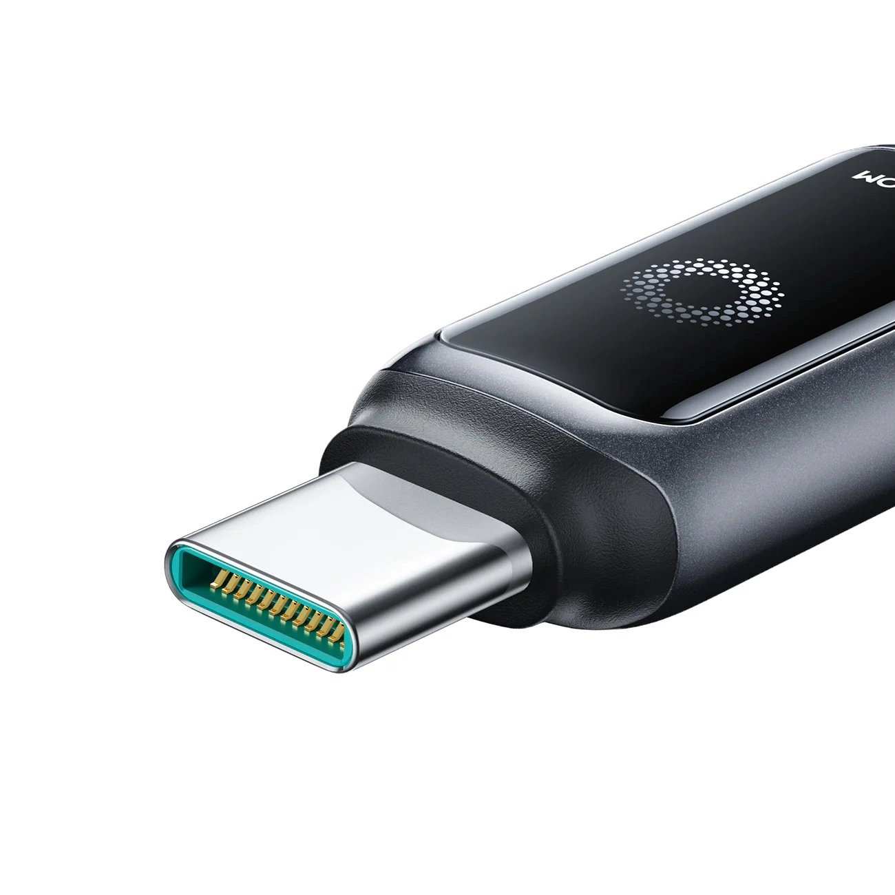 Cable de Datos y Carga USB-A - USB-C Joyroom S-A55 StarFlight Display, 66W, 1.2m, Negro