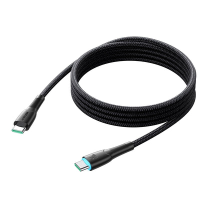 Cable de Datos y Carga USB-C - USB-C Joyroom S-A32, 60W, 1m, Negro