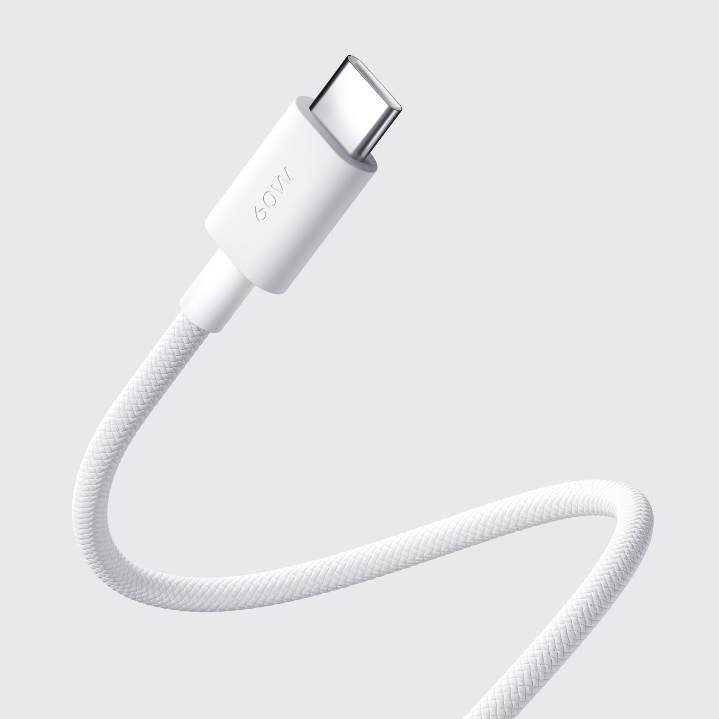 Cable de Datos y Carga USB-C - USB-C Xiaomi, 60W, 1m, Blanco BHR0878GL
