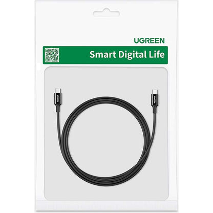 Cable de Datos y Carga USB-C - USB-C UGREEN US300, 100W, 2m, Negro