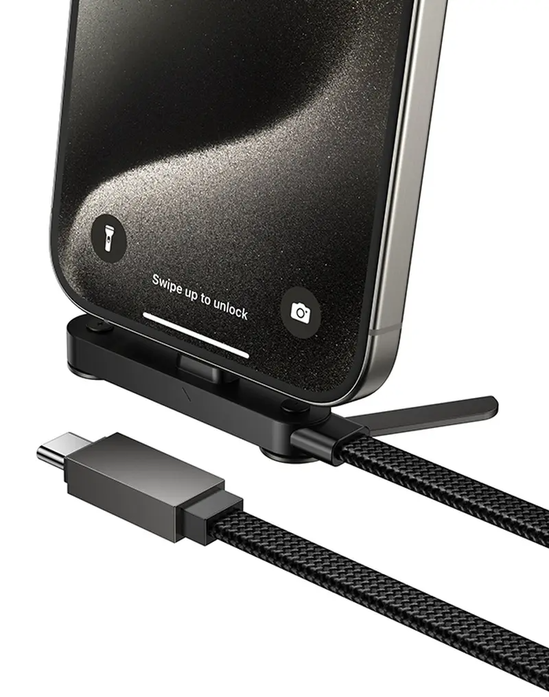Cable de Datos y Carga USB-C - USB-C HOCO U150 Exquisite, 60W, 1.2m, Negro