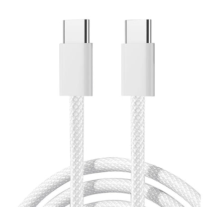 Cable de carga y datos USB-C - USB-C Joyroom S-A45, 60W, 1m, Blanco 