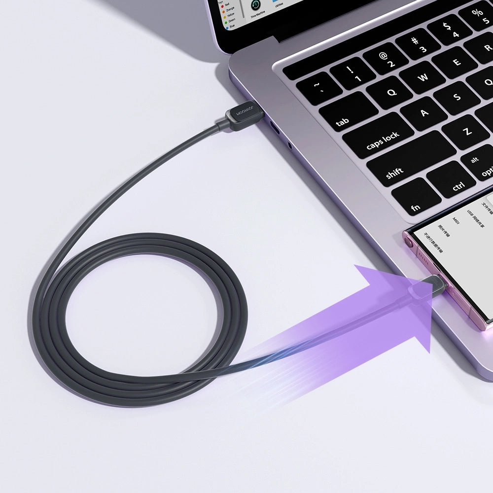 Cable de Datos y Carga USB-A - USB-C Joyroom A14, 18W, 1.2m, Negro