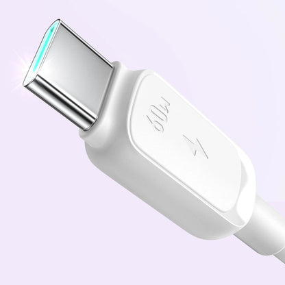 Cable de Datos y Carga USB-C - USB-C Joyroom S-A14, 60W, 1.2m, Blanco