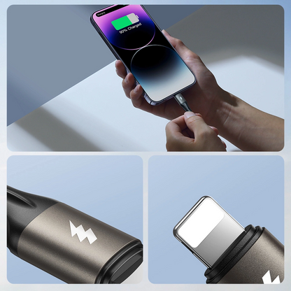 Cable de Datos y Carga USB-A - USB-C Joyroom S-A25 Light-Speed, 100W, 1.2m, Negro