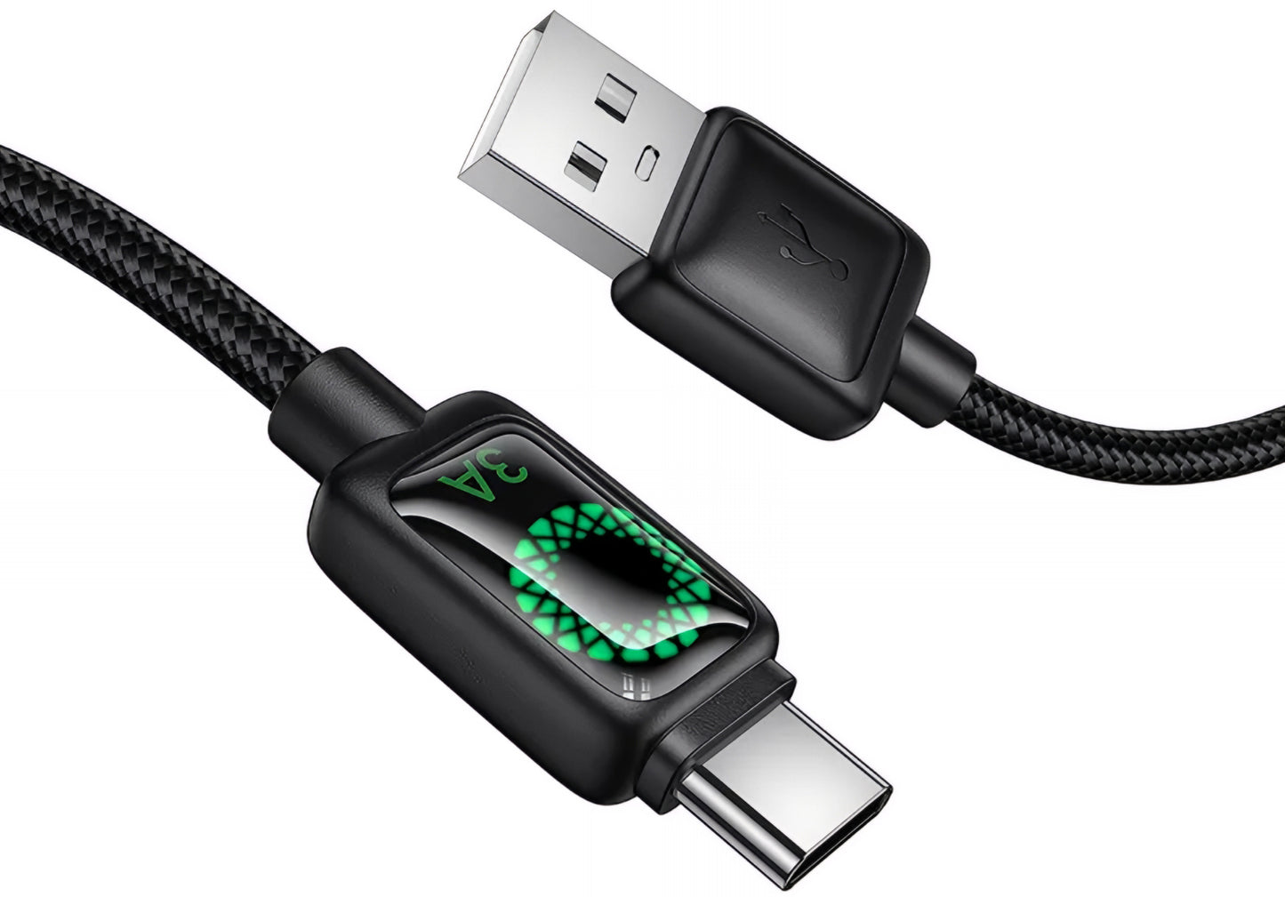 Cable de Datos y Carga USB-A - USB-C HOCO U146, 36W, 1.2m, Negro