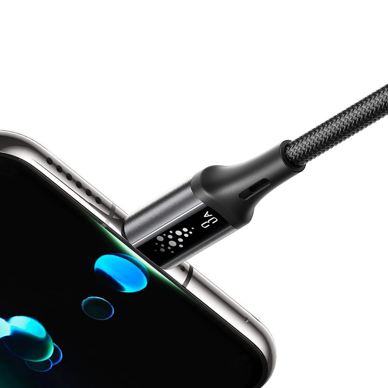Cable de Datos y Carga USB-A - USB-C Joyroom S-A60 StarTalk, 18W, 1.2m, Negro