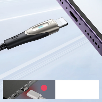 Cable de Datos y Carga USB-A - Lightning Joyroom SA31-AL3, 18W, 1.2m, Negro