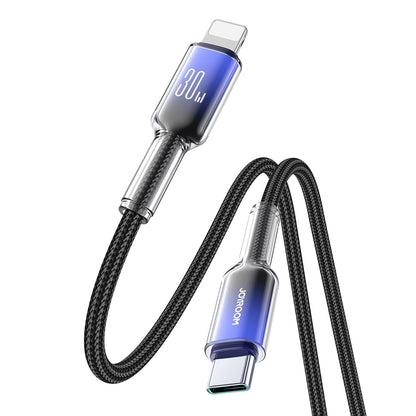 Cable de Datos y Carga USB-C - Lightning Joyroom S-A42, 30W, 1.2m, Negro