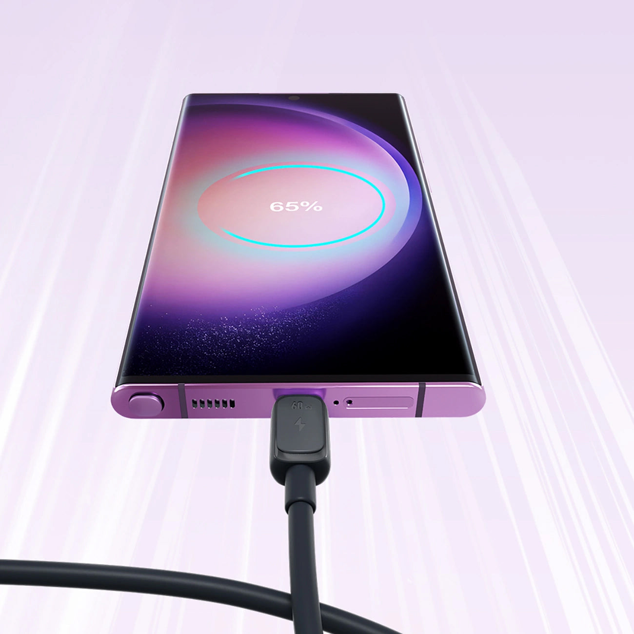 Cable de Datos y Carga USB-C - USB-C Joyroom A14, 60W, 1.2m, Negro