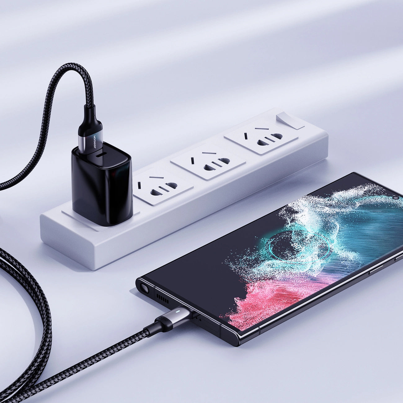 Cable de Datos y Carga USB-A - USB-C Joyroom A10, 18W, 1.2m, Negro