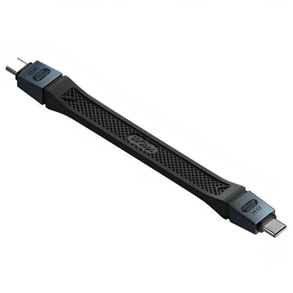 Cable de Datos y Carga USB-C - USB-C OEM 8K Video, 240W, 0.13m, Negro