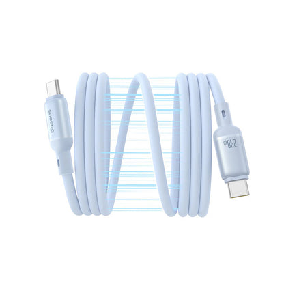 Cable de Datos y Carga USB-C - USB-C Baseus PicoGo, 240W, 1m, Azul P10376800311-00