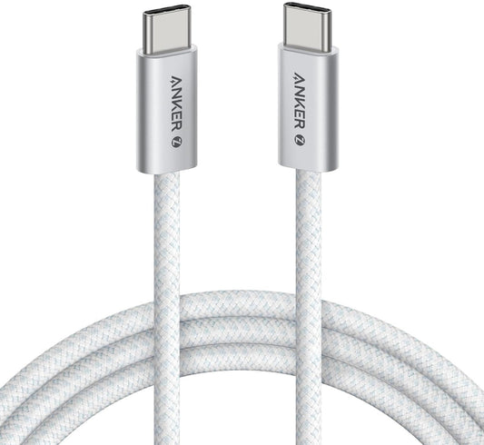 USB-C Data and Charging Cable - USB-C Anker Zolo, 240W, 1m, White A8060H21