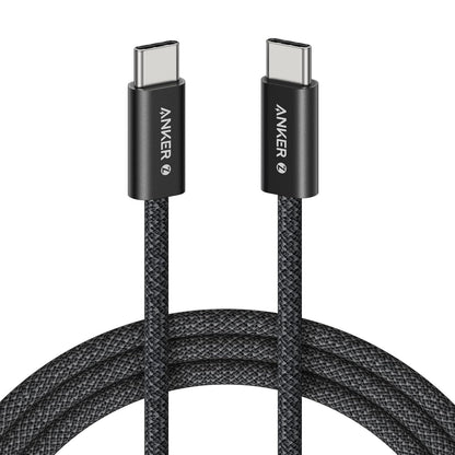 Cable de Datos y Carga USB-C - USB-C Anker Zolo, 240W, 1.8m, Negro A8060H12