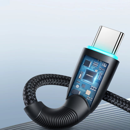 Cable de Datos y Carga USB-A - USB-C Joyroom S-A32, 100W, 1m, Negro