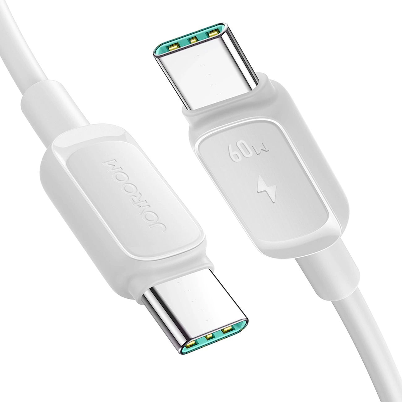 Cable de Datos y Carga USB-C - USB-C Joyroom S-A14, 60W, 1.2m, Blanco