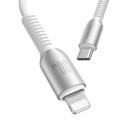 Cable de Datos y Carga USB-C - Lightning Joyroom S-A51, 30W, 1.2m, Gris