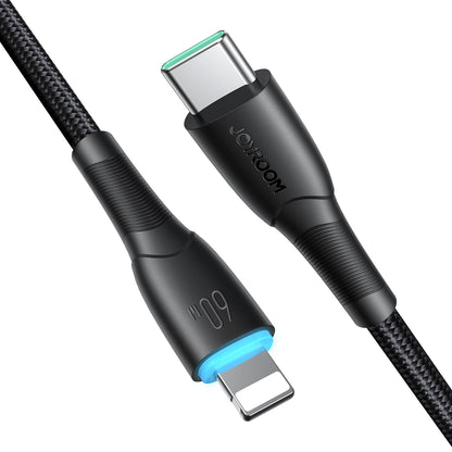 Cable de Datos y Carga USB-C - USB-C Joyroom S-A32, 60W, 1m, Negro