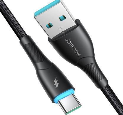 Cable de Datos y Carga USB-A - USB-C Joyroom S-A32, 18W, 1m, Negro