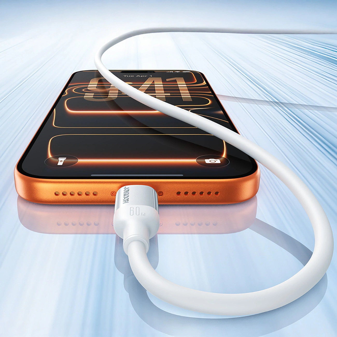 Cable de Datos y Carga USB-A - USB-C Joyroom S-A62 Lively, 18W, 1.2m, Blanco