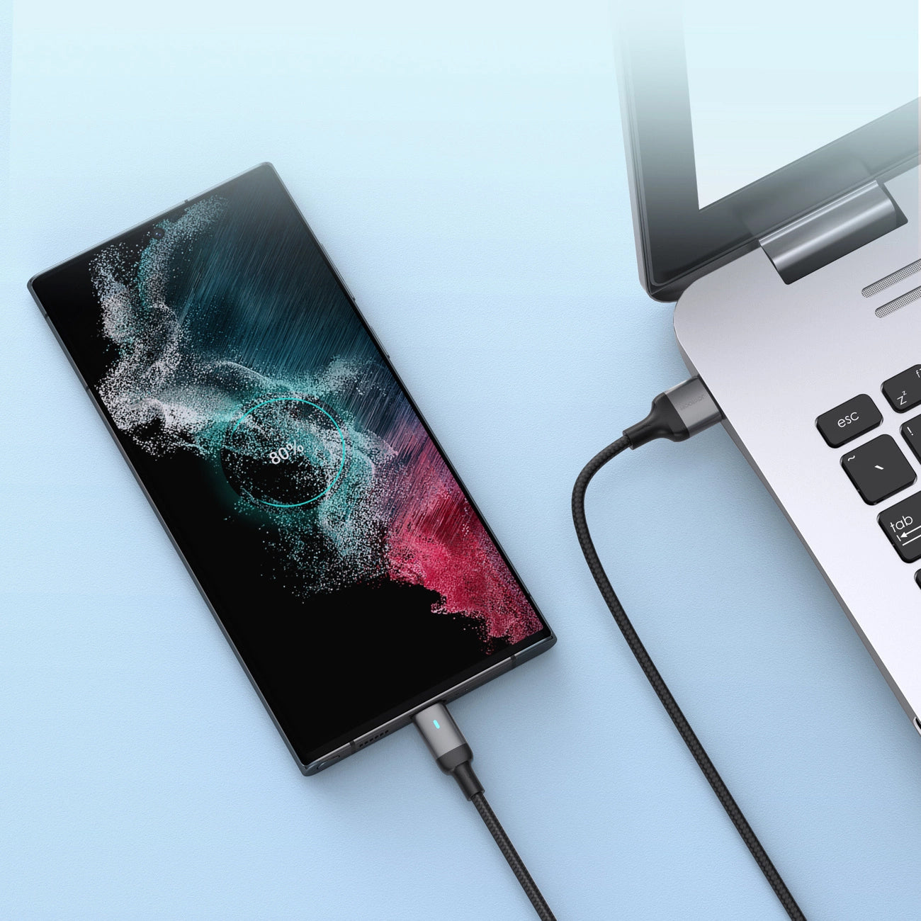 Cable de Datos y Carga USB-A - USB-C Joyroom A10, 18W, 1.2m, Negro