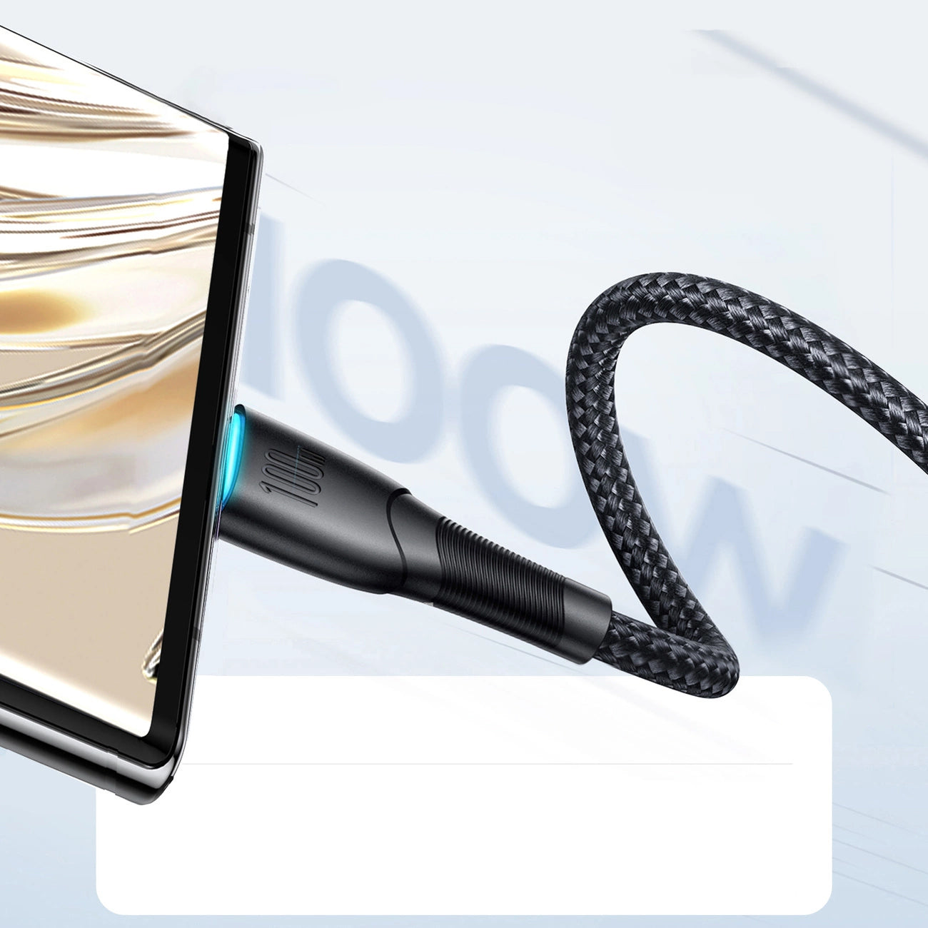 Cable de Datos y Carga USB-A - USB-C Joyroom S-A32, 100W, 1m, Negro