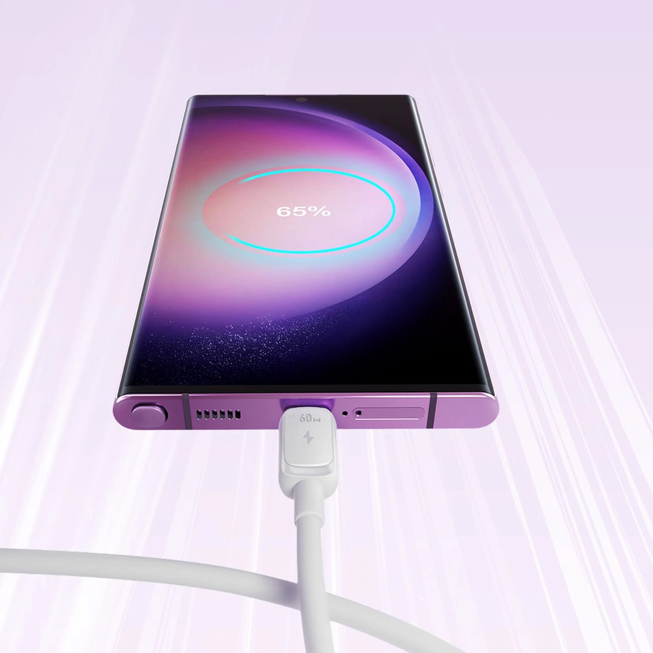 Cable de Datos y Carga USB-C - USB-C Joyroom S-A14, 60W, 1.2m, Blanco