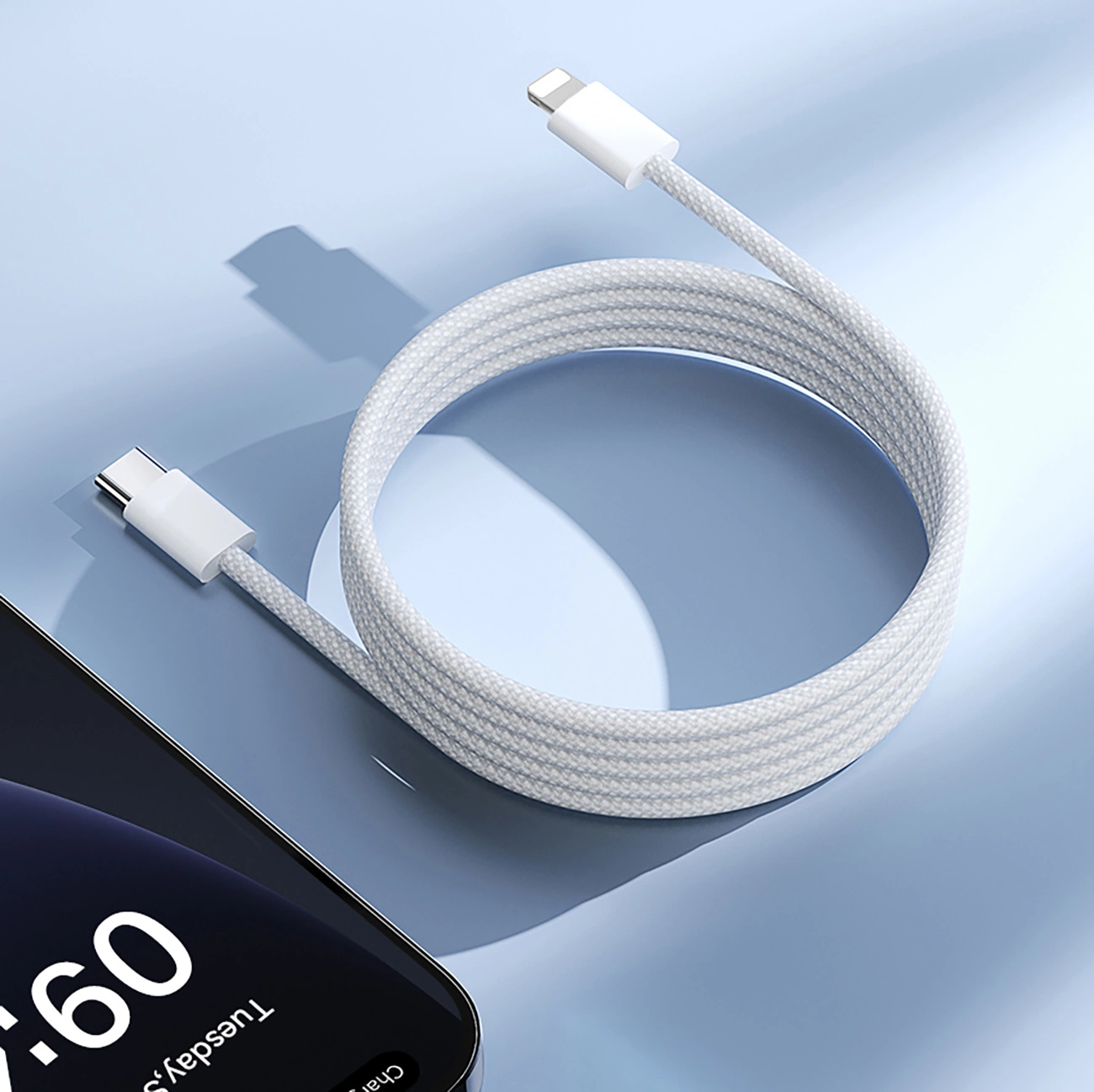 Cable de Datos y Carga USB-C - Lightning Joyroom S-A45, 30W, 1m, Blanco