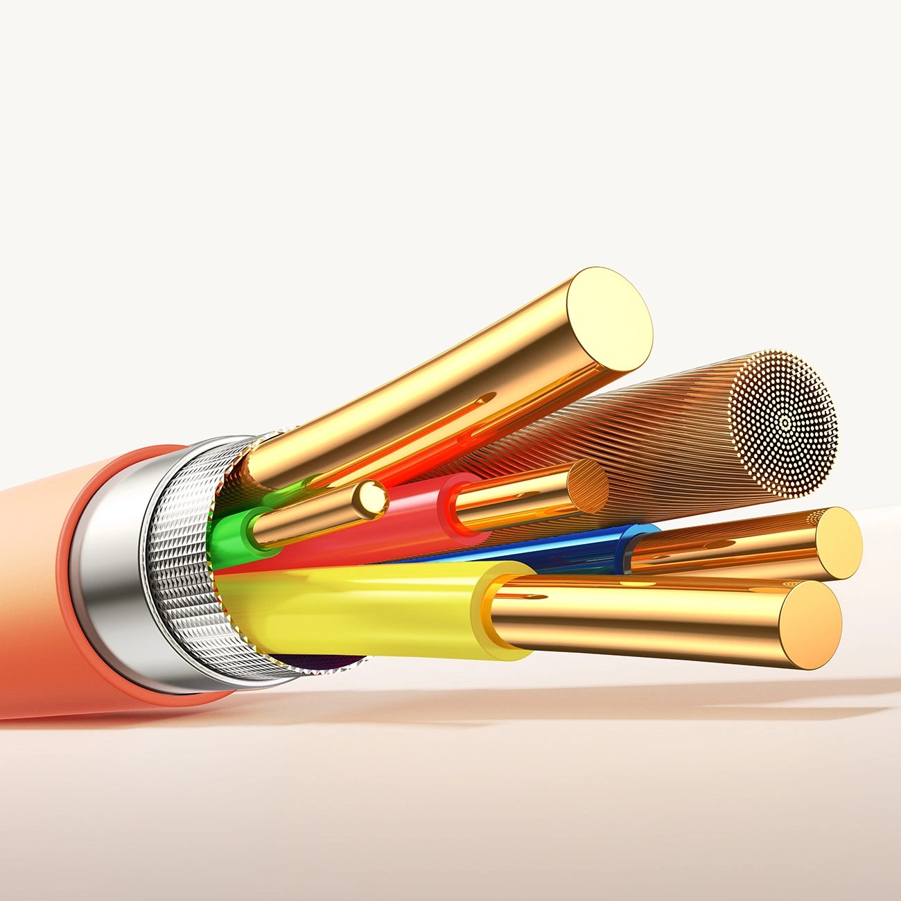 Cable de Datos y Carga USB-C - USB-C Joyroom S-A59 Vibrant, 60W, 1.2m, Naranja