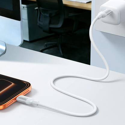 Cable de Datos y Carga USB-A - USB-C Joyroom S-A62 Lively, 18W, 1.2m, Blanco
