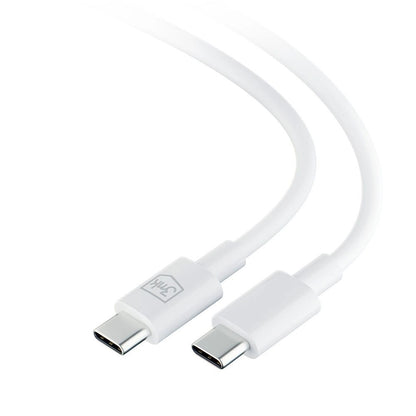 Cable de carga y datos USB-C - USB-C 3MK Hyper, 100W, 1,2m, Blanco 