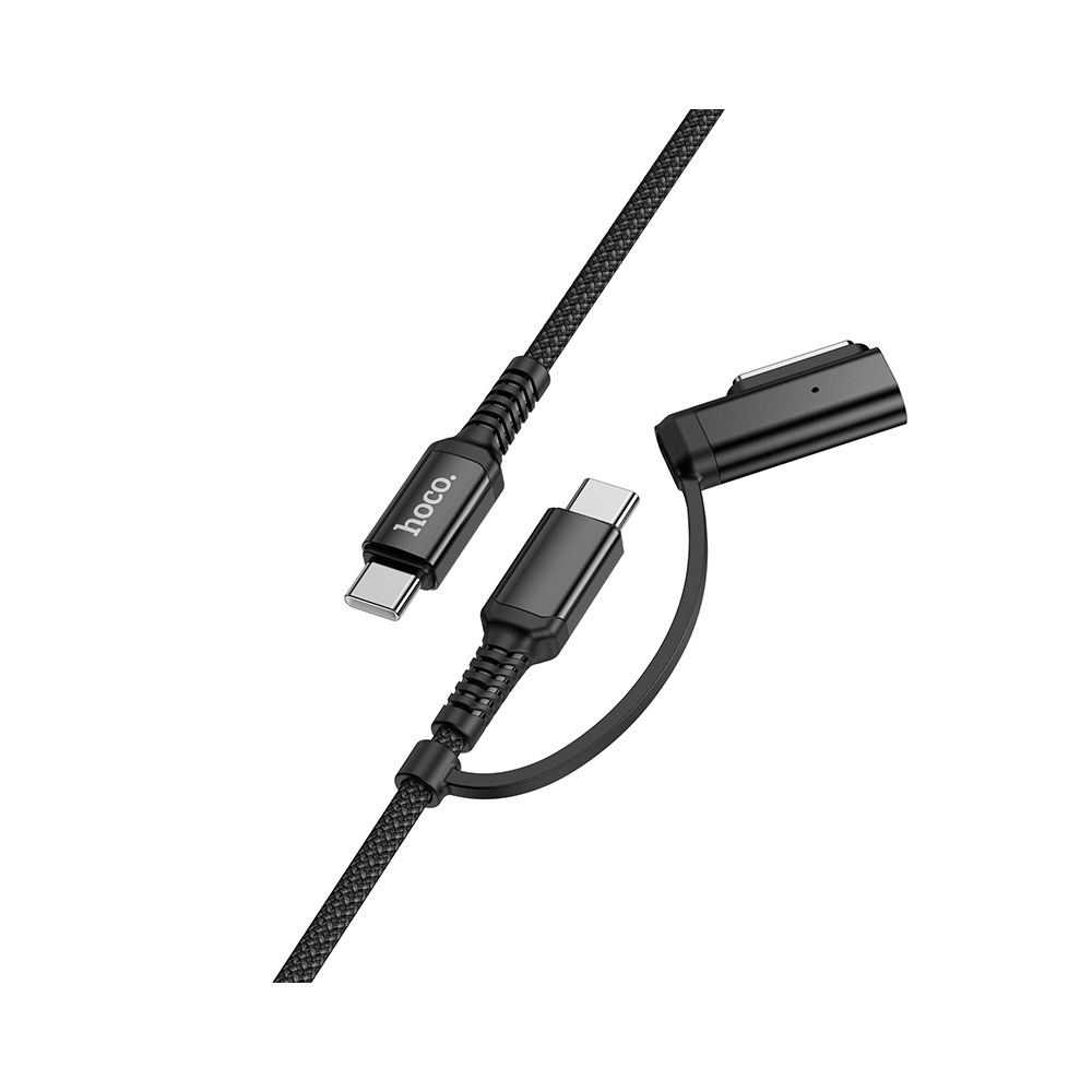 Cable de Carga HOCO U142, USB-C - USB-C / MagSafe 3, 240W, 1.8m, Negro